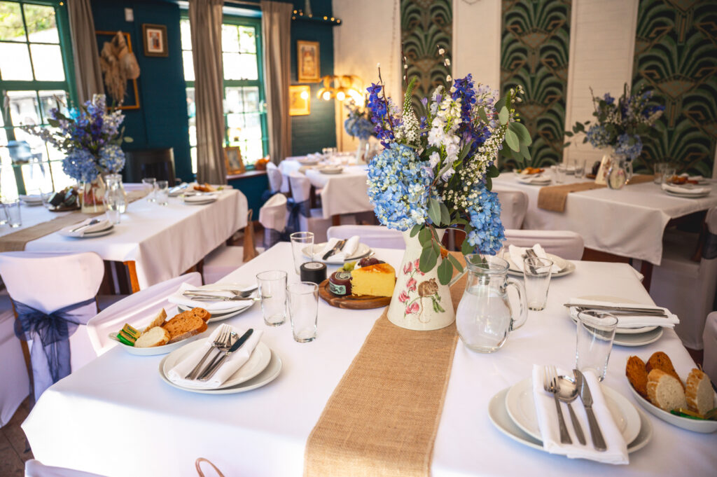 Nouveau room wedding breakfast