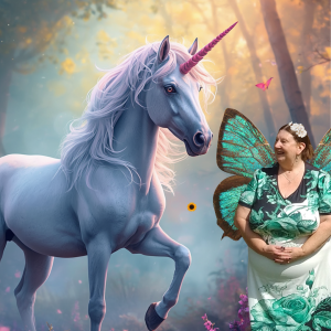 Unicorn and Fairy Lady