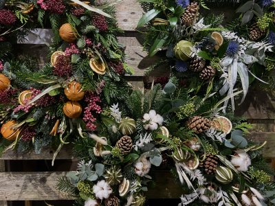 3 Christmas Wreaths